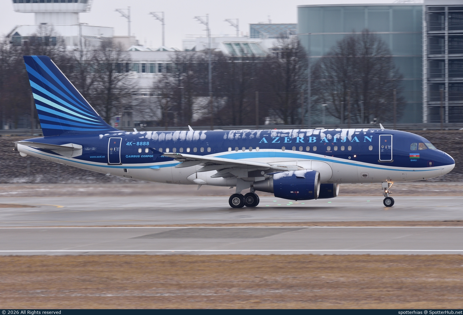 Photo of 4K-8888 - Airbus A319-115(CJ) operated by Government of Azerbaijan