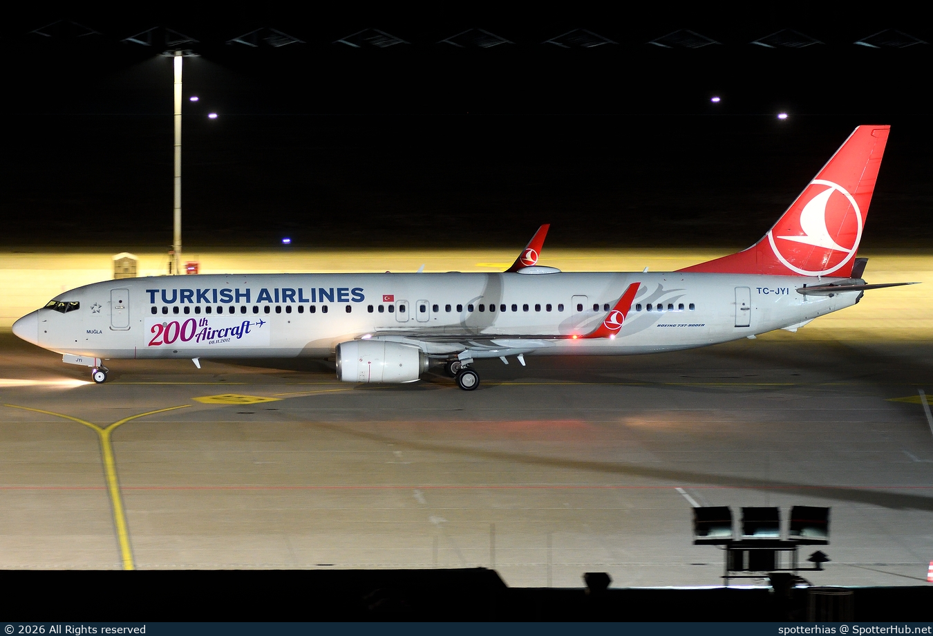 Photo of TC-JYI - Boeing 737-9F2(ER) operated by Turkish Airlines