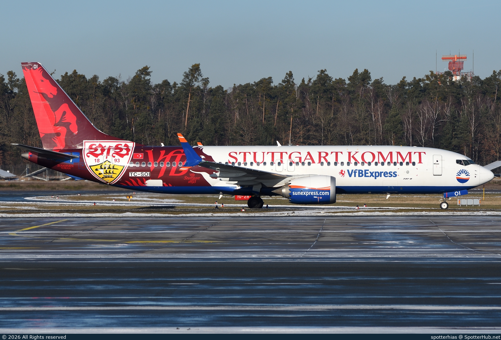 Photo of TC-SOI - Boeing 737 MAX 8 operated by SunExpress