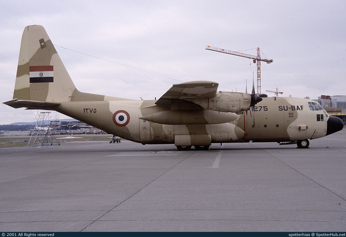 Photo of SU-BAF - Lockheed C-130H Hercules operated by Egyptian Air Force