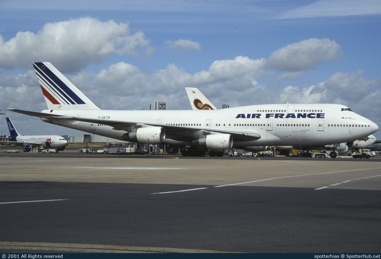 Photo of F-GETB - Boeing 747-3B3(M) operated by Air France