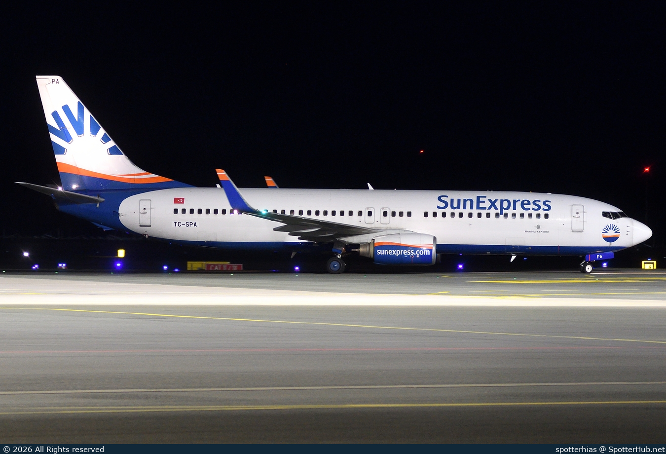 Photo of TC-SPA - Boeing 737-8HX operated by SunExpress