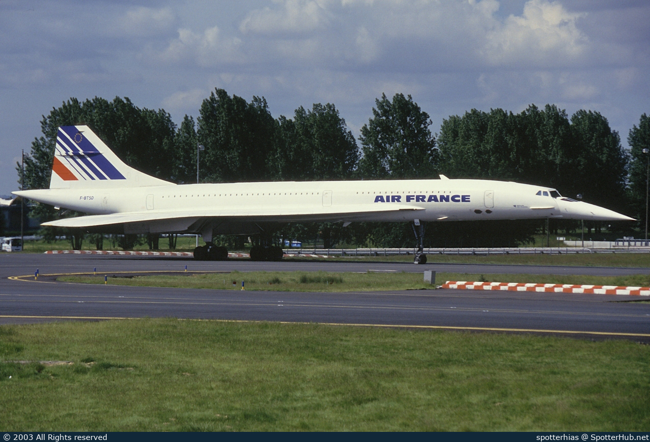 Photo of F-BTSD - Aérospatiale BAC Concorde operated by Air France