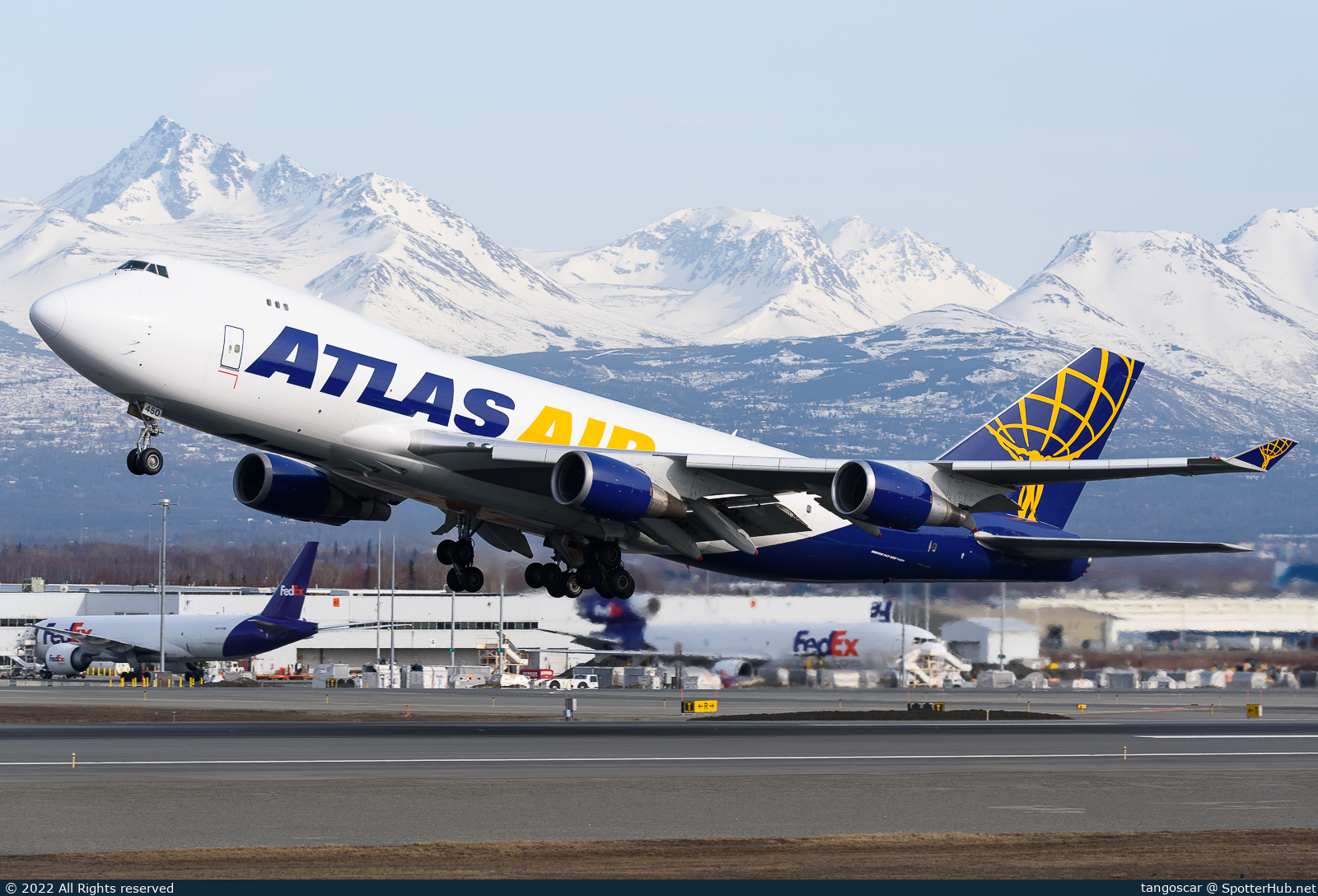 Photo of N450PA - Boeing 747-46NF operated by Atlas Air