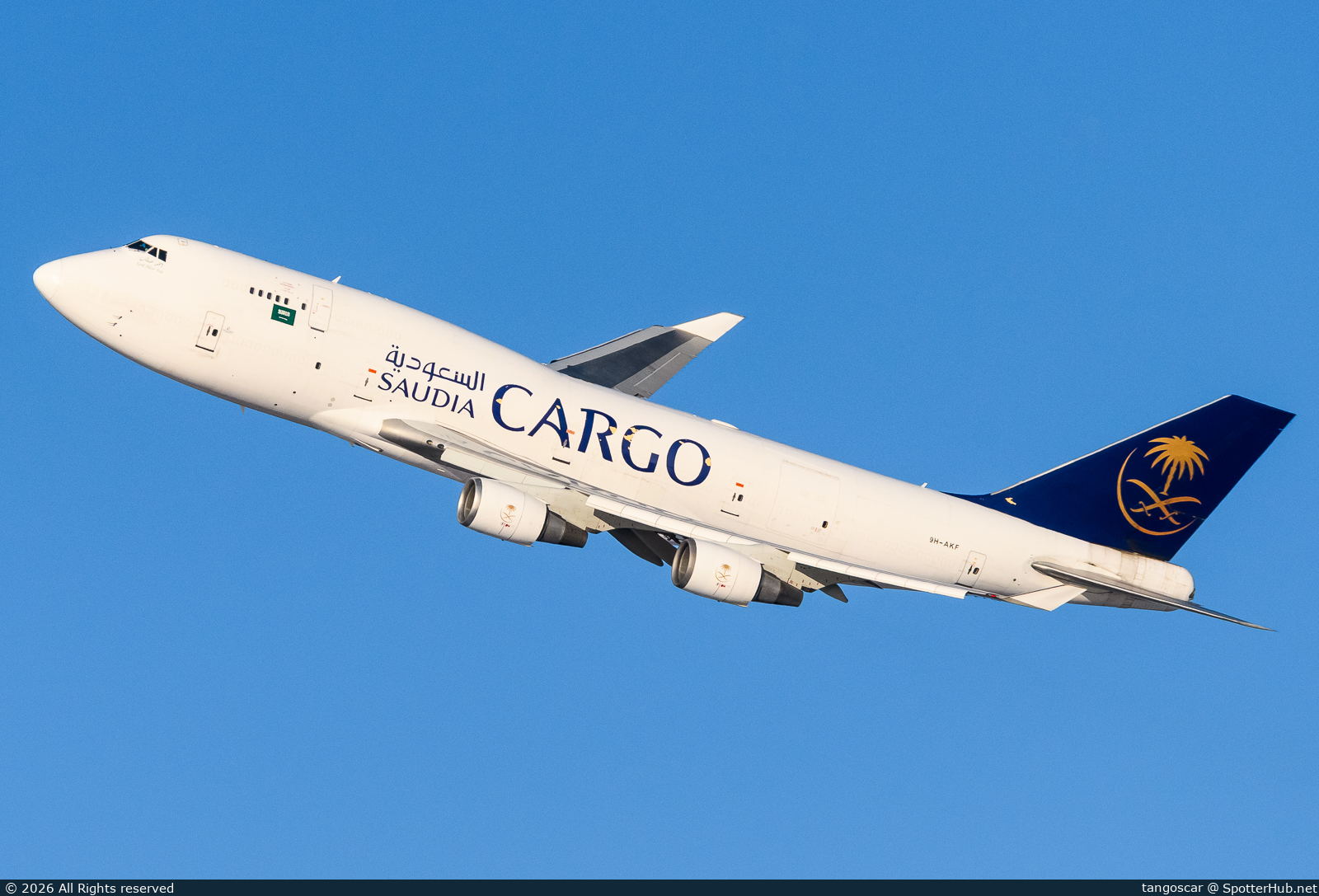 Photo of 9H-AKF - Boeing 747-45E(BDSF) operated by Saudia Cargo (opb Air Atlanta Europe)