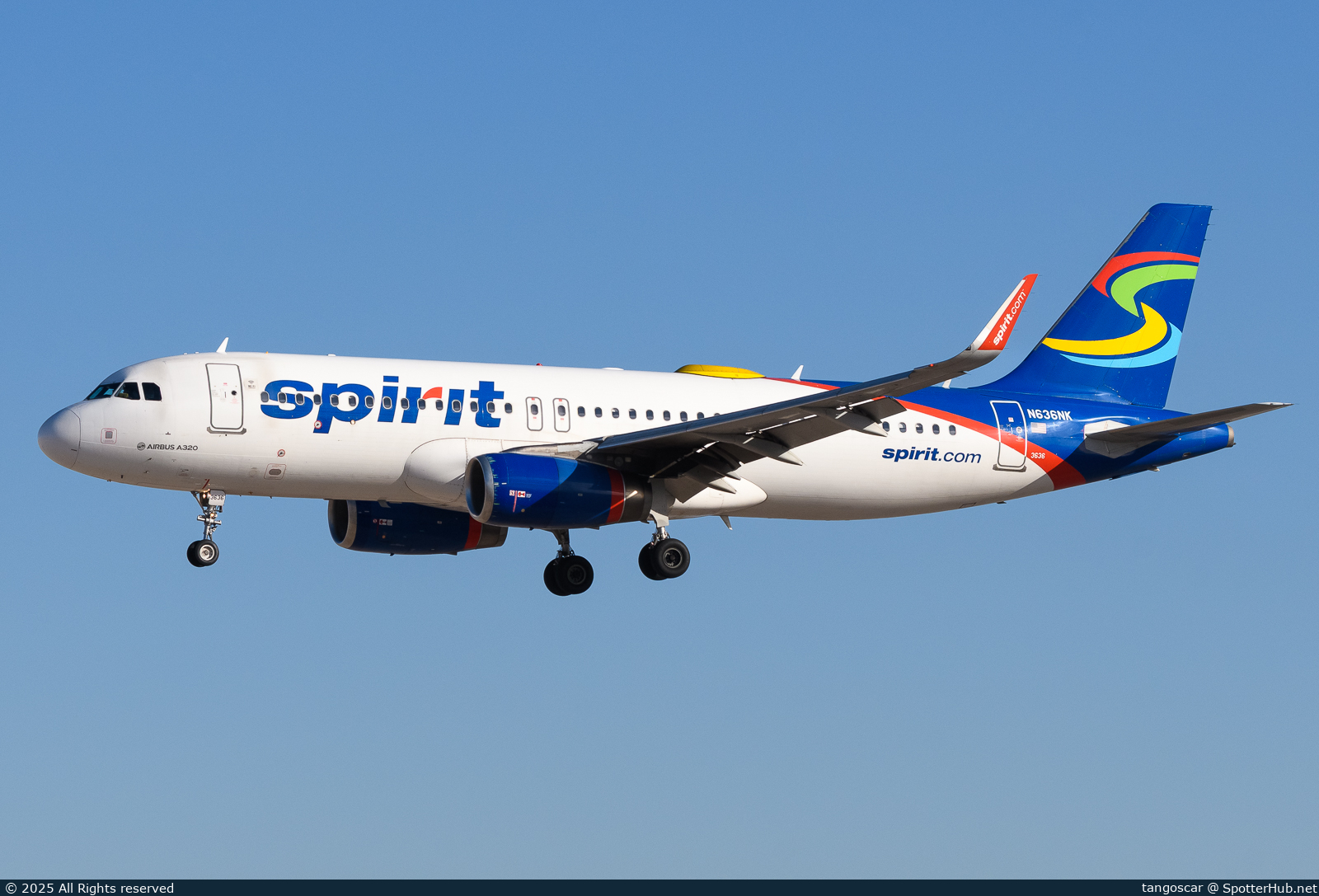 Photo of N636NK - Airbus A320-232 operated by Spirit Airlines