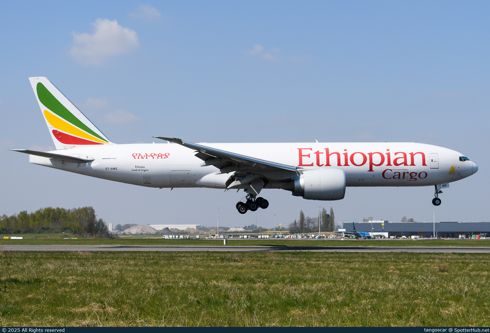 Photo of ET-AWE - Boeing 777-F60 operated by Ethiopian Airlines Cargo