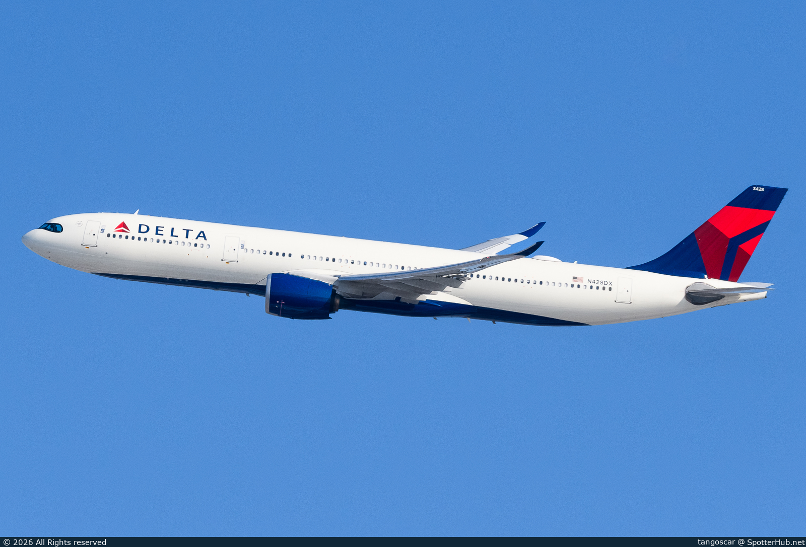 Photo of N428DX - Airbus A330-941 operated by Delta Air Lines