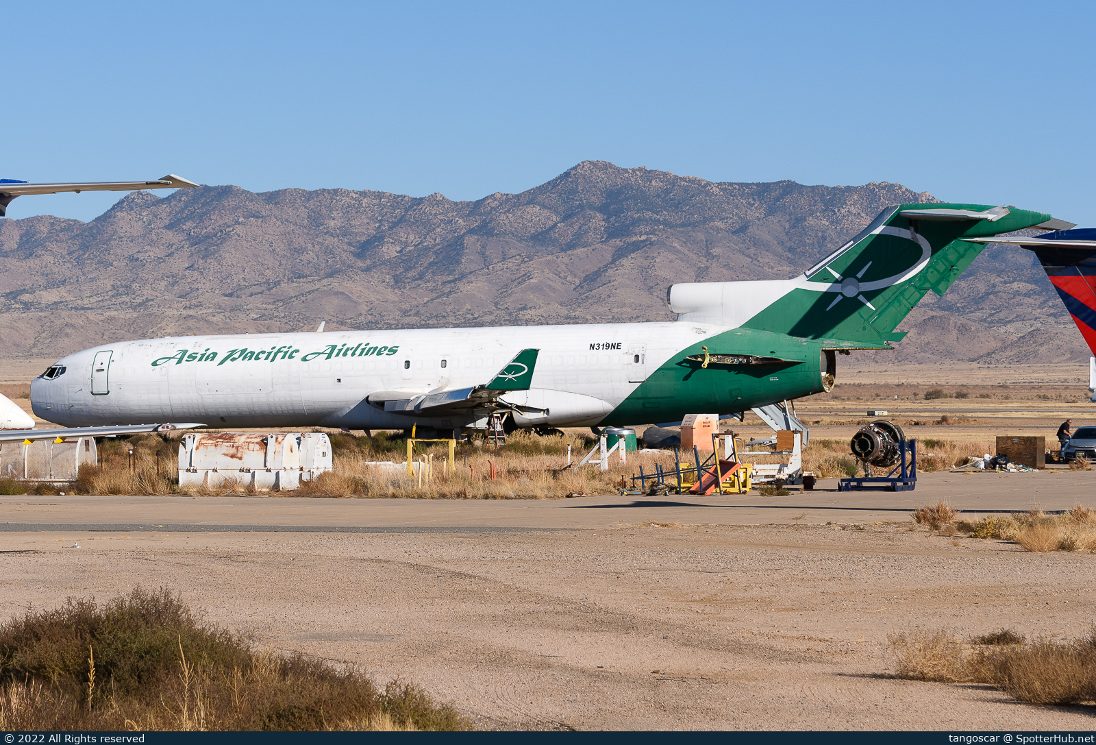 Photo of N319NE - Boeing 727-212(Adv)(F) operated by Asia Pacific Airlines
