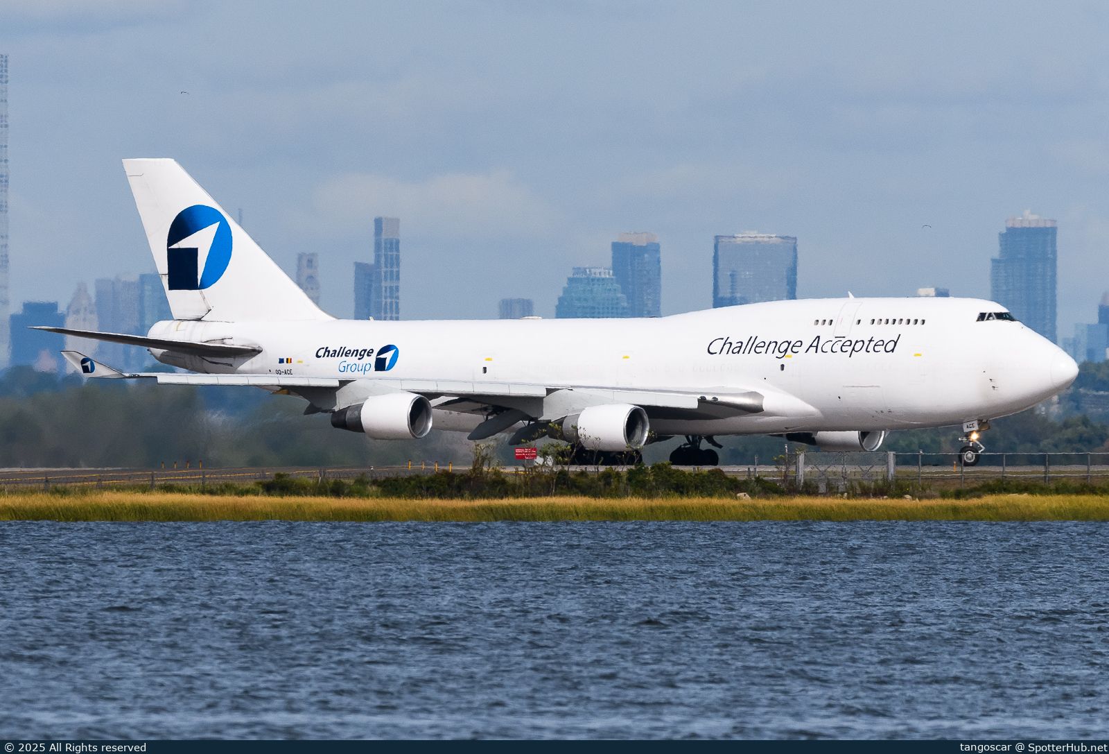 Photo of OO-ACE - Boeing 747-412(BCF) operated by Challenge Airlines BE