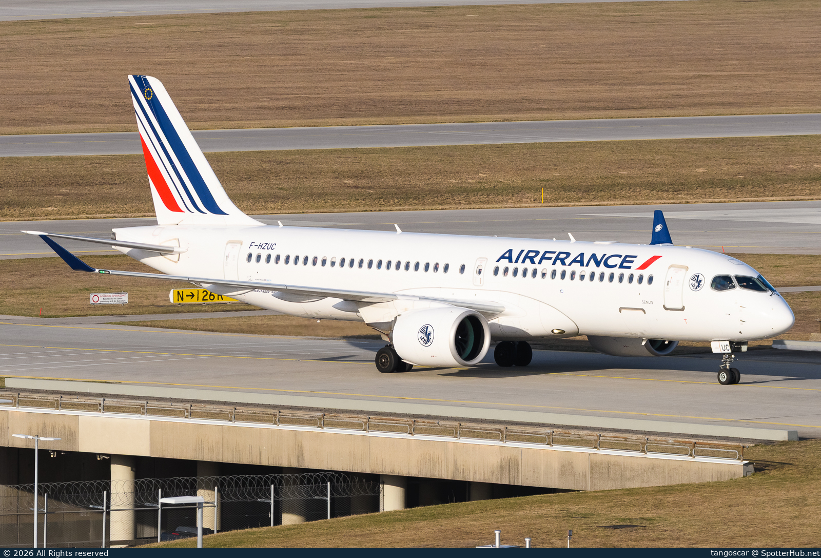 Photo of F-HZUC - Airbus A220-300 operated by Air France
