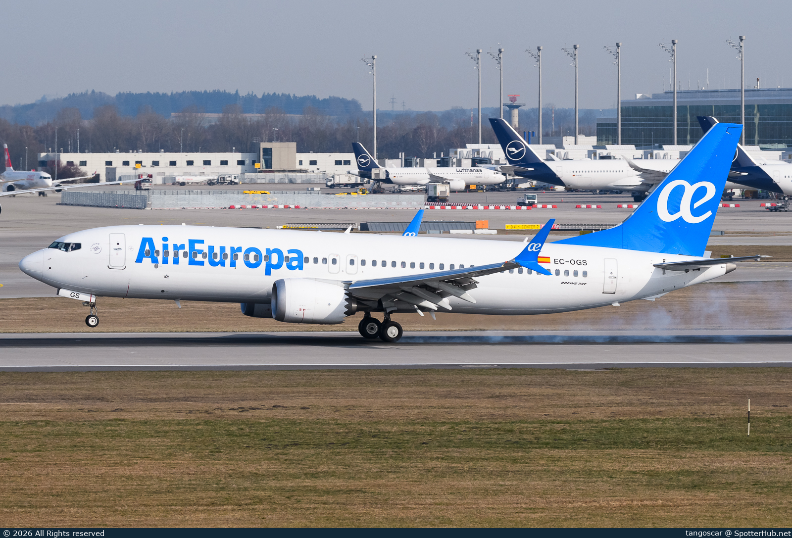 Photo of EC-OGS - Boeing 737 MAX 8 operated by Air Europa