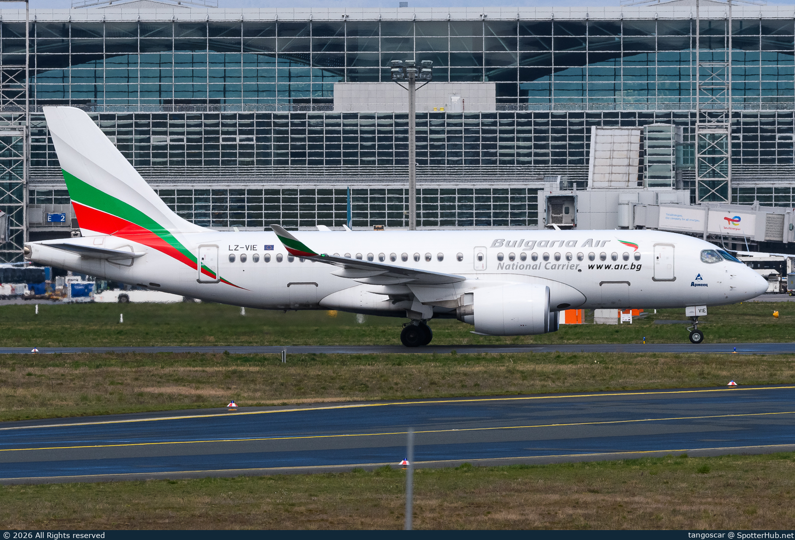 Photo of LZ-VIE - Airbus A220-100 operated by Bulgaria Air