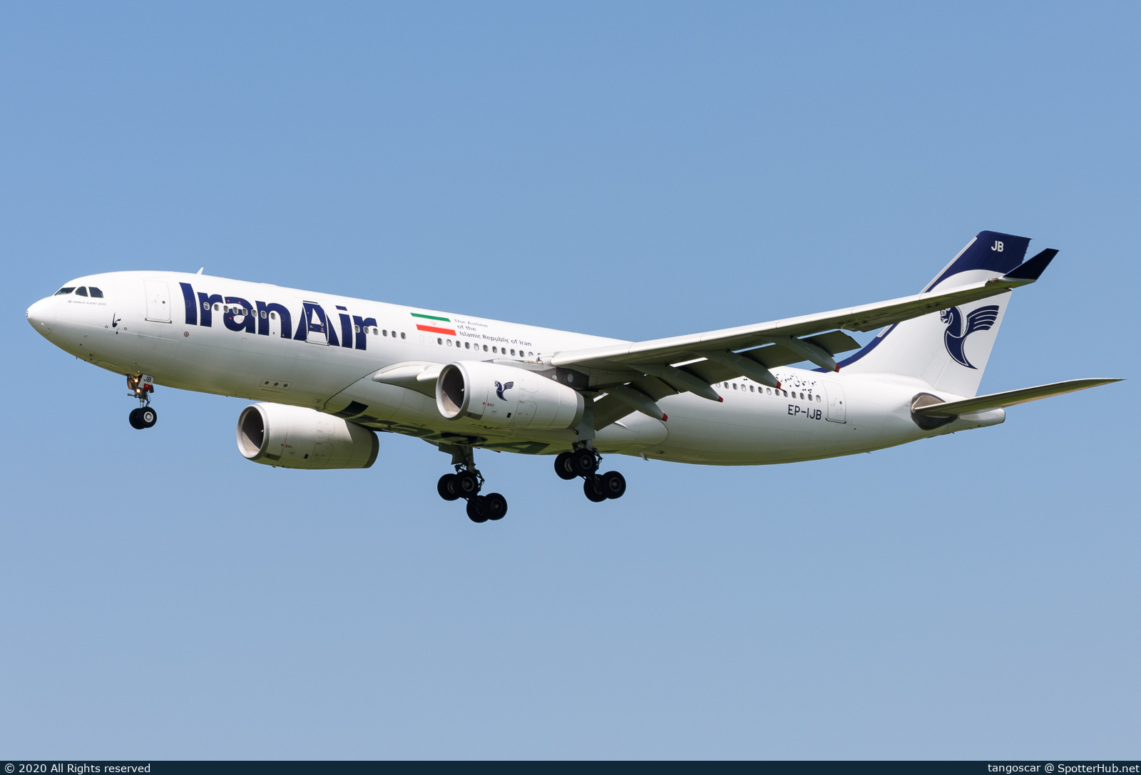 Photo of EP-IJB - Airbus A330-243 operated by Iran Air
