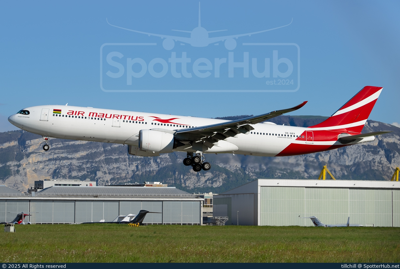 Photo of 3B-NBV - Airbus A330-941 operated by Air Mauritius