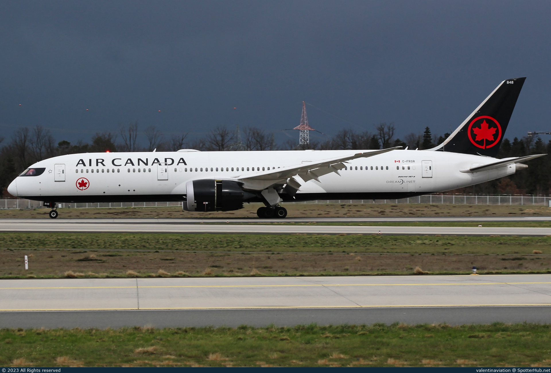 Photo of C-FRSR - Boeing 787-9 Dreamliner operated by Air Canada
