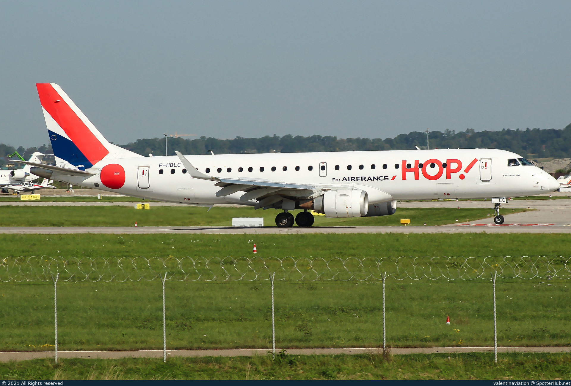 Photo of F-HBLC - Embraer ERJ-190LR operated by Air France HOP
