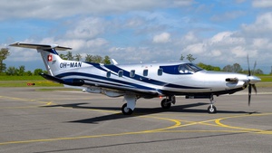 Photo of OH-MAN - Pilatus PC-12 NGX operated by Fly 7 Executive Aviation