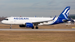 Photo of SX-NEF - Airbus A320-271N operated by Aegean Airlines