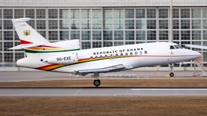 Photo of 9G-EXE - Dassault Falcon 900LX operated by Government of Ghana