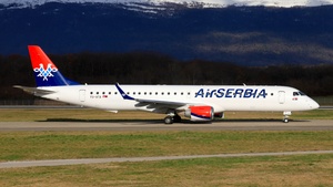 Photo of YU-ATA - Embraer ERJ-195LR operated by Air Serbia