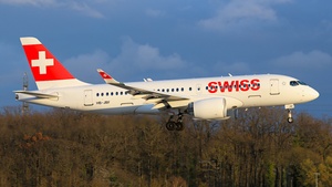 Photo of HB-JBF - Airbus A220-100 operated by Swiss International Air Lines
