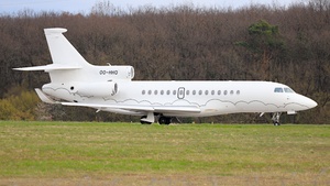 Photo of OO-HHO - Dassault Falcon 8X operated by Abelag Aviation