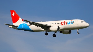 Photo of HB-JOS - Airbus A320-214 operated by Chair Airlines