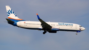 Photo of TC-SPA - Boeing 737-8HX operated by SunExpress