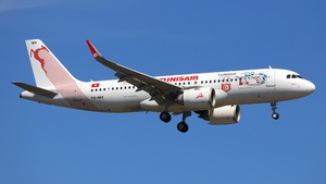 Photo of TS-IMX - Airbus A320-251N operated by Tunisair