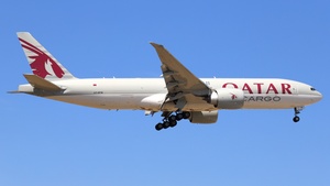Photo of A7-BTB - Boeing 777-F operated by Qatar Airways Cargo