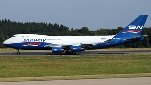 Photo of 4K-SW800 - Boeing 747-4R7F operated by Silk Way West Airlines