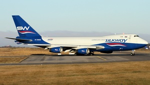 Photo of 4K-SW008 - Boeing 747-4R7F operated by Silk Way West Airlines