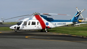 Photo of C-GHJV - Sikorsky S-76A operated by BC Ambulance (opb Helijet International)