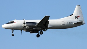 Photo of C-GKFF - Convair CV-580(F)(SCD) operated by Kelowna Flightcraft Air Charter