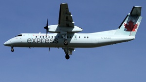 Photo of C-GTAQ - De Havilland Canada DHC-8-301 Dash 8 operated by Air Canada Express (opb Jazz Air)