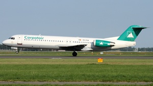Photo of YR-FKA - Fokker 100 operated by Carpatair