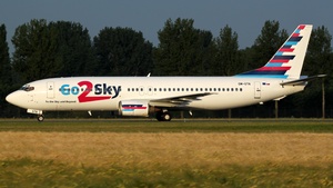 Photo of OM-GTA - Boeing 737-4Q8 operated by Go2Sky