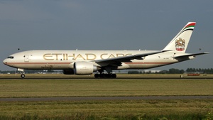 Photo of A6-DDB - Boeing 777-FFX operated by Etihad Cargo