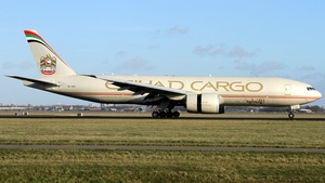Photo of A6-DDC - Boeing 777-FFX operated by Etihad Cargo