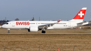 Photo of HB-JCF - Airbus A220-300 operated by Swiss International Air Lines