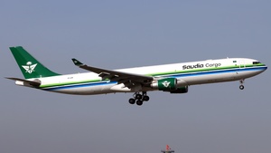 Photo of EI-LKD - Airbus A330-302(P2F) operated by Saudia Cargo (opb ASL Airlines Ireland)