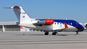 Photo of LX-AMB - Bombardier Challenger 605 operated by Luxembourg Air Ambulance