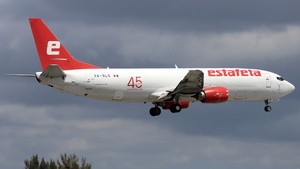 Photo of XA-SLG - Boeing 737-4Q8(SF) operated by Estafeta Carga Aérea