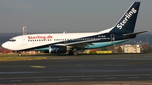 Photo of OY-MLW - Boeing 737-73S operated by Sterling Airlines