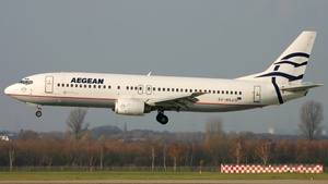 Photo of SX-BGJ - Boeing 737-4S3 operated by Aegean Airlines