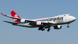 Photo of LX-UCV - Boeing 747-4R7F operated by Cargolux Italia