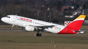 Photo of EC-JVE - Airbus A319-111 operated by Iberia
