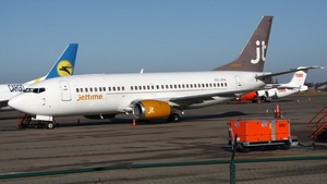 Photo of OY-JTH - Boeing 737-3Y0(QC) operated by Jettime