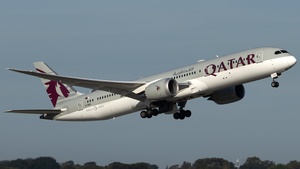 Photo of A7-BHO - Boeing 787-9 Dreamliner operated by Qatar Airways